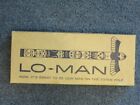 Vintage Lo-Man Game