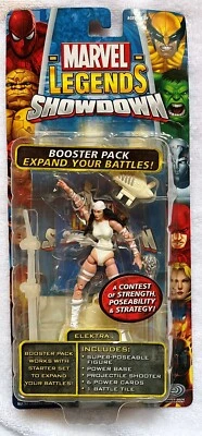 Elektra variante blanca Marvel Legends Showdown paquete de refuerzo sin usar, en caja 2006 Daredevil Foto 1 de 2