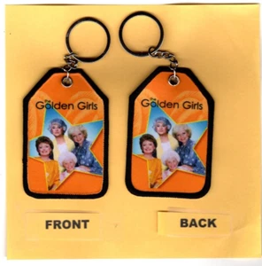 THE GOLDEN GIRLS SUBLIMATION Key Chain APPROX SIZE 3.5X2.25" - Picture 1 of 1