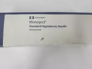 Monoject Veterinary Standard Hypodermic Needles with Aluminum Hub 100ct 22Gx1" - Picture 1 of 2