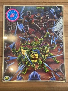 Rare 1990’s The Teenage Mutant Ninja Turtles Framed Artwork Print - Sealed - Bild 1 von 10