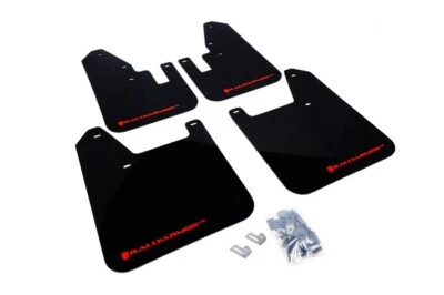 Abas de lama Rally Armor com logotipo vermelho para 1998-2002 Subaru Forester - Imagem 1 de 4
