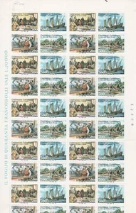 1992 Celebrazioni colombiane - Italia - minifoglio - Picture 1 of 1