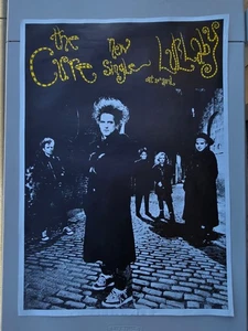 Póster de colección The Cure Lullaby nuevo lanzamiento único promoción MUY RARO 35" X 25" - Imagen 1 de 7