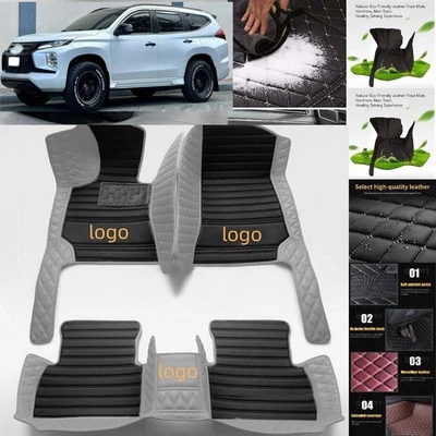 For Mitsubishi Montero Sport Car Floor Mats Floor Liners Car Carpet Guard - Image 1 of 4