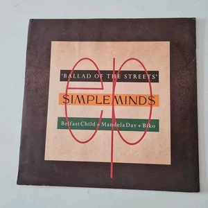 Simple Minds Ballad Of The Streets Townhouse 12" EP Vinyl Record  - Picture 1 of 6