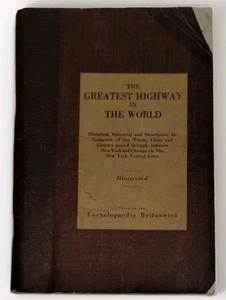 1921 New York Central Railroad Lines "Greatest Highway in the World" Booklet - Picture 1 of 9