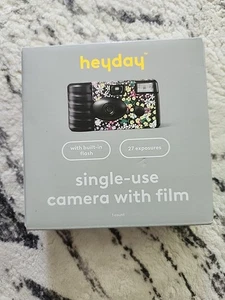 Einwegkamera mit Film Heyday Floral Motiv - Bild 1 von 4
