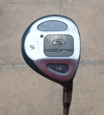 Cobra Gravity Back Titanium Bi-Metal 18° 5 Wood 43.5" Steel Shaft Right Hand - Image 1 of 4