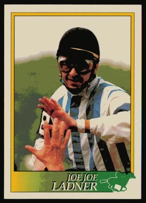 Tarjetas estrella de jinete Horse Star Jockey 1993 Joe-Joe Ladner #60 Foto 1 de 2