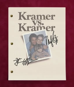 Kramer vs Kramer Complete Movie Script W/ Reproduction Signatures - Picture 1 of 5