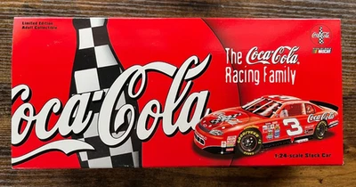 1998 Action Dale Earnhardt #3 Coca-Cola 1/24 NASCAR Diecast - Image 1 of 3