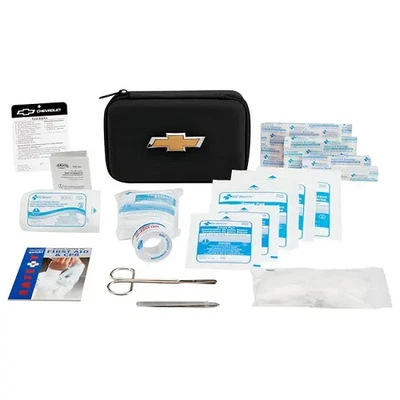 2009-2026 Chevrolet First Aid Kit 84134572 Black w/ Logo OEM GM - Image 1 of 2