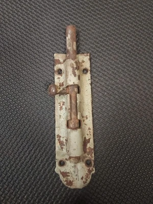 Старый винтажный болт из кованого железа 6 дюймов L - Изображение 1 из 3