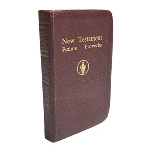 Vintage 1954 Gideon New Testament Psalms Proverbs - Pocket Bible - Picture 1 of 4