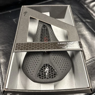 NUEVO Sillín eléctrico Specialized S-Works con espejo 143 mm negro carbono FACT Foto 1 de 4