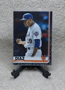 EDWIN DIAZ 2019 Topps Update BLACK PARALLEL Card #US17 Serial #21/67 NY METS - Picture 1 of 3