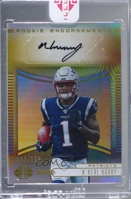 2019 Panini Illusions Rookie Endorsements /150 N'Keal Harry #RE-NHA Auto RC - Image 1 of 2