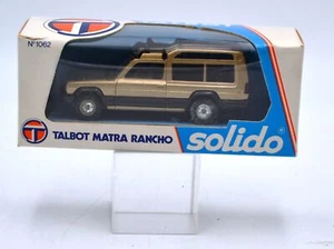 DIE CAST " TALBOT MATRA RANCHO " SOLIDO SCALA 1/43 (N.1062) - Imagen 1 de 1