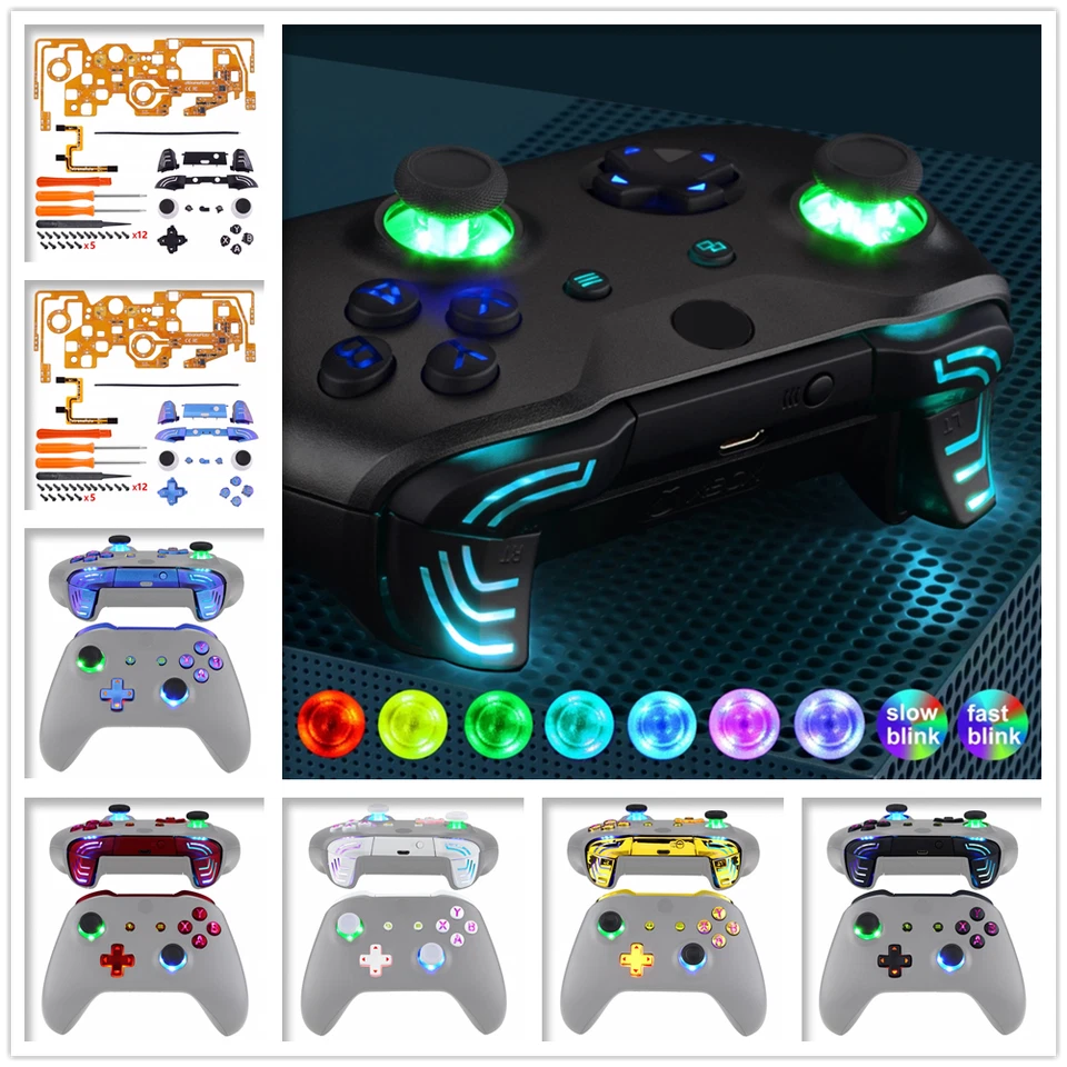 Classical Symbols Buttons DTFS (DTF 2.0) LED Kit for Xbox One S/X Controller - Image 1 of 2