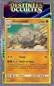 Gravalanch - SL11.5:Destinées Occultes - 34/68- Carte Pokemon Neuve Française - Picture 1 of 1
