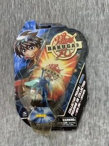 Minifigura en tarjeta Bakugan Battle Brawlers 2007 Spin Master Blue Siege 2 pulgadas - Imagen 1 de 9
