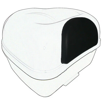 Schienale per Bauletto Scooter Moto Schienalino Universale - Image 1 of 3