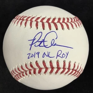 Pete Alonso signierter Baseball NY Mets 2019 NL ROY Insc Auto MLB Fanatiker ASG HR - Bild 1 von 7