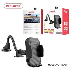 VEN DENS UNIVERSAL MOBILE PHONE WINDSCREEN CAR HOLDER LONG HOSE - Picture 1 of 1
