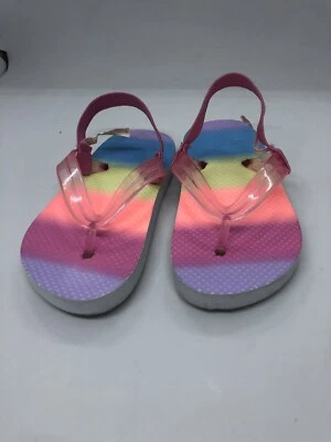 Sandalias The Children’s Place Girl ligeras coloridas excelente estado Foto 1 de 4