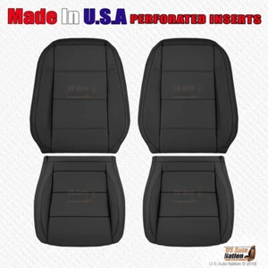 2006 2007 2008 2009 2010 VW Jetta Driver Passenger Perforated Vinyl Cover Black - Picture 1 of 18