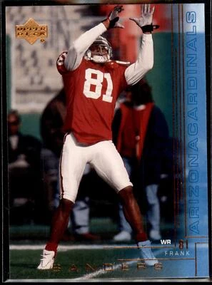 Frank Sanders #5 2000 Upper Deck - Image 1 of 2