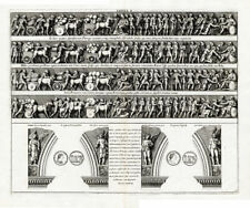Antique Print-FRIEZE CARVINGS-ARCH-HARVEST-4 SEASONS-ROME-ITALY-Bellori-1690