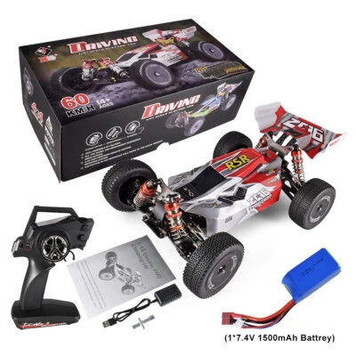 WLtoys XK 144012 4WD RC Car 1/14 RC Racing Car 60KM/h 2.4G 550 Motor Off-Road - Image 1 of 4