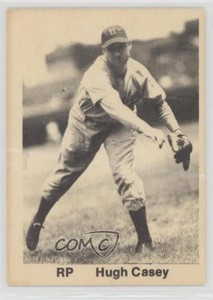 1975 TCMA All Time Brooklyn/Los Angeles Dodgers Black Hugh Casey