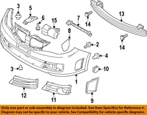 SUBARU OEM 08-17 Crosstrek Bumper Components-Lower Bracket 57707FG040 - Foto 1 di 1