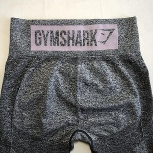 GYMSHARK Women’s Grey/Pink Flex High Waisted Legging Size Small - Picture 1 of 9