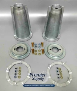 Land Rover Defender Galvanised Front Suspension Turret & Lower Spring Seat Kit - Foto 1 di 1