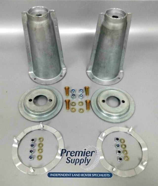 Land Rover Defender Galvanised Front Suspension Turret & Lower Spring Seat Kit - Image 1 of 1