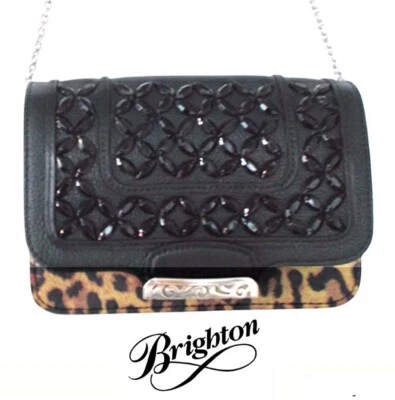 Minibolso Brighton "Catwalk" Ginger Snappy con solapa con cuentas - Nuevo con etiquetas $250 Foto 1 de 4
