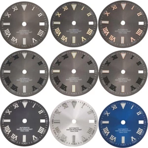 29mm NH35 Watch Dial with hands luminous Automatic movement Watches Parts - Picture 1 of 27