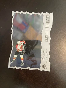 1996-97 UPPER DECK SP THEOREN FLEURY CLEARCUT WINNER #CW14 FLAMES RARE !!! - Picture 1 of 2