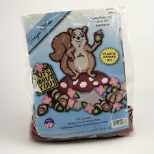 Cute NUTS ABOUT YOU Squirrel Plastic Canvas Kit  Design Works 