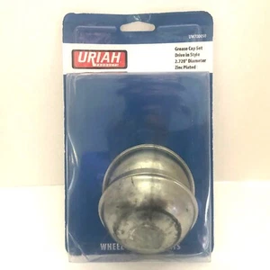 URIAH PRODUCTS 2PK 2.72" Grease Cap Set Drive in Style zinc Plated UW700050 - Picture 1 of 5