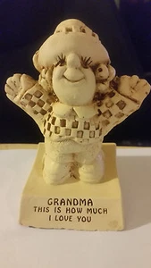 PAULA FIGURINE 1970 MADE IN USA W-153 "THIS IS HOW MUCH I LOVE YOU" - Picture 1 of 7