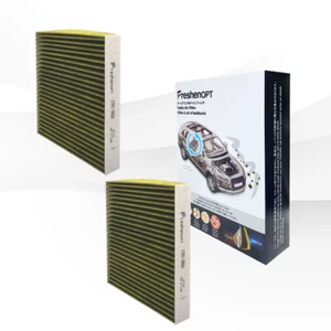 Filtro de cabina de 3 capas FreshenOPT de 2 piezas para Nissan/Infiniti | OE:278915RB0A CF12312 - Imagen 1 de 9