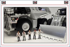 1/50 CAT Mining Figure Set (5) - authentic paint and decals! - Picture 1 of 4