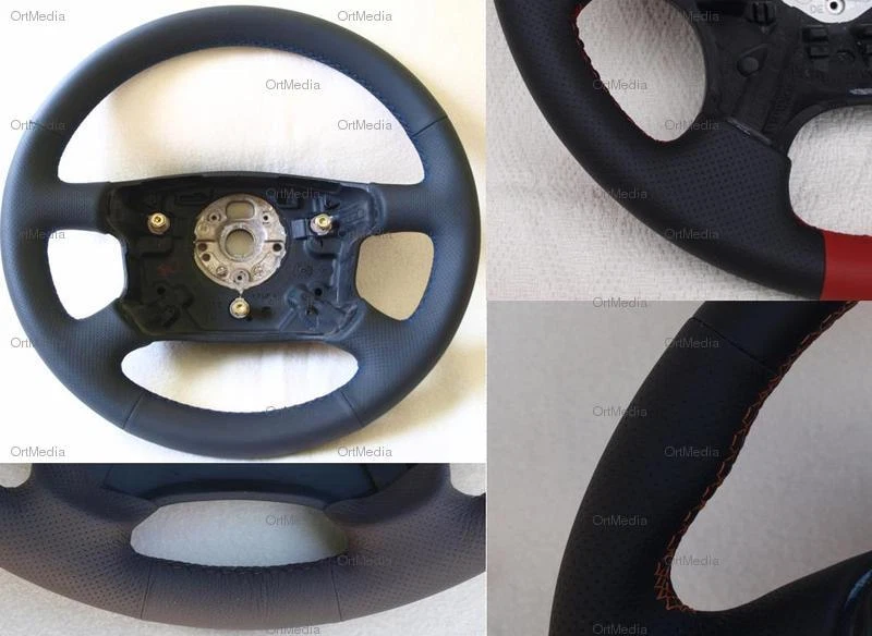 Lenkrad neu beziehen für Chrysler Neon Stratus Viper Vision Voyager Lederlenkrad - Bild 1 von 1