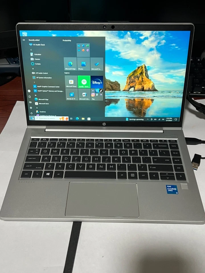 Pantalla táctil HP ProBook 640 G8 14,0 pulgadas Intel i5-1145G7 2,60 GHz + SideTrak 12,5 Foto 1 de 4