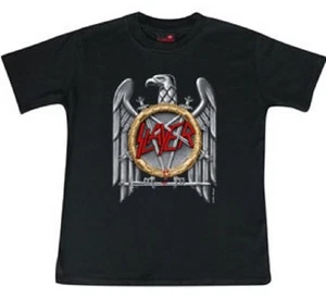 SLAYER - Eagle - Kinder Kid Shirt Toddler - Größe Size 92 104 116 128 140 152 - Bild 1 von 1